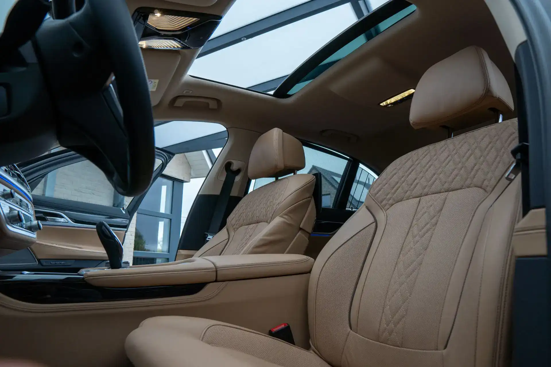 Interieur eines Premium Luxus SUV